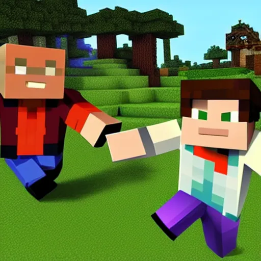 Image similar to Minecraft Villager