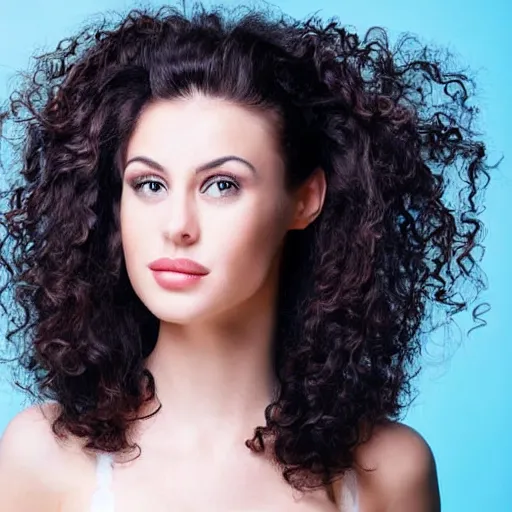 Image similar to ragazza con capelli ramati