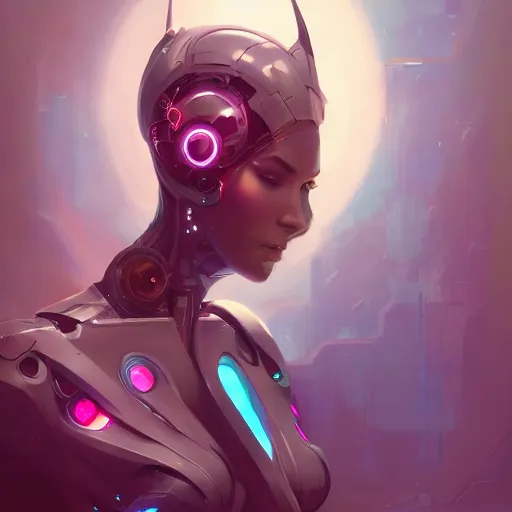 Image similar to comic book illustration, a portrait of a beautiful cybernetic woman, cyberpunk concept art by pete mohrbacher and artgerm and wlop and greg rutkowski and josan gonzales and syd mead, highly detailed, intricate, sci-fi, sharp focus, Trending on Artstation HQ, deviantart