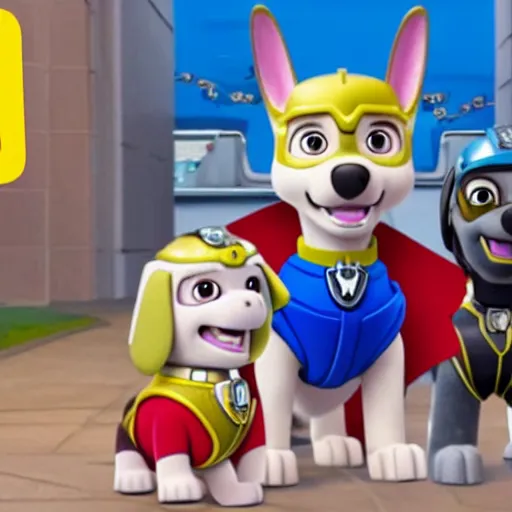 Image similar to thor in paw patrol