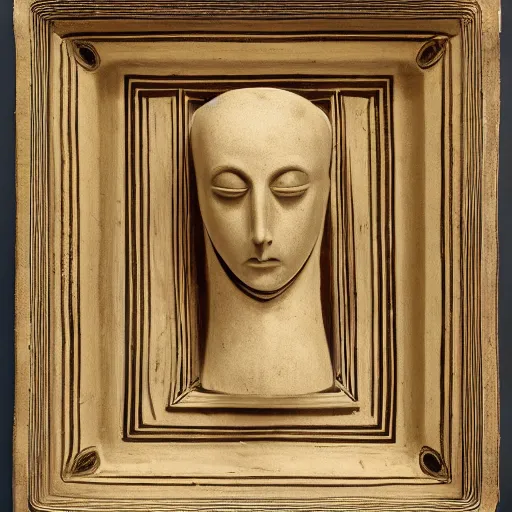 Image similar to an ethnographic object in the style of giocondo albertolli, object, artifact, utility, 1 8 9 6