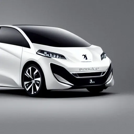 Image similar to a Peugeot car, made by Pininfarina