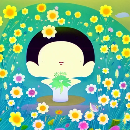 Image similar to flower by Chiho Aoshima