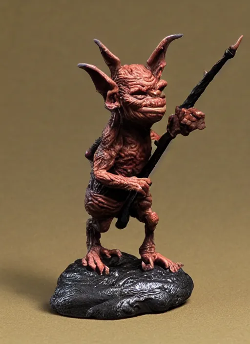 Prompt: 80mm resin detailed miniature of a Goblin, Product Introduction Photos, 4K, Full body