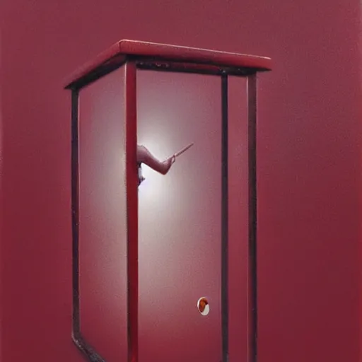 Image similar to A experimental art. A rip in spacetime. Did this device in his hand open a portal to another dimension or reality?! maroon by Lee Madgwick swirling