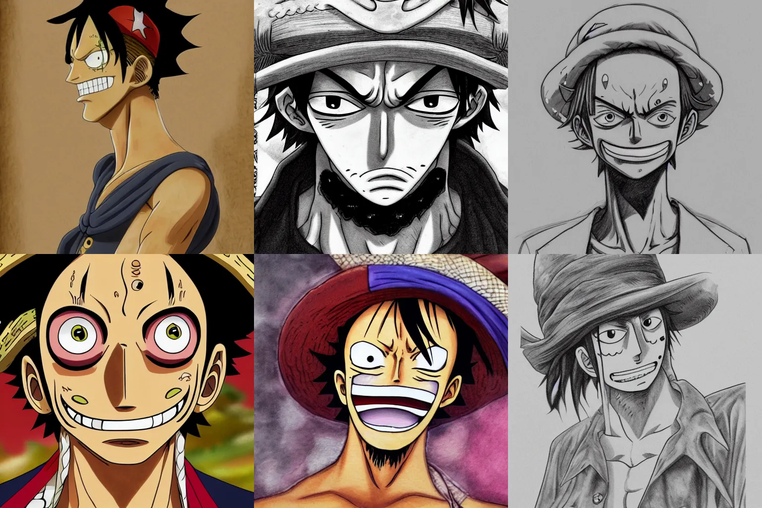 Prompt: a character from one piece, highly detailed, portrait,