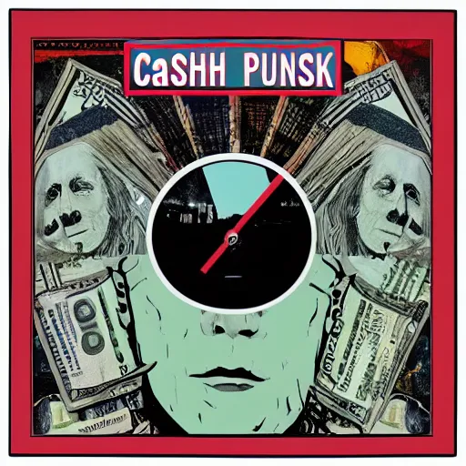 Image similar to cashpunk slow | album artwork, used lp ( 2 0 1 4 )