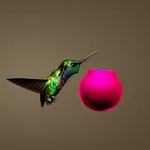 Image similar to realistic!!!! cybernetic!!!!!!!!!!!! hummingbird, studio lighting, dark background, exposed mechanics