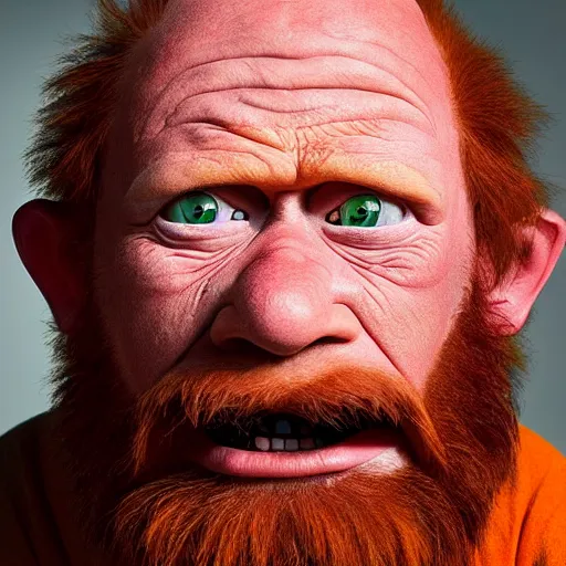 Prompt: stunning award winning hyperrealistic hdr 8 k highly detailed portrait photo of groundskeeper willie from the simpsons as a real human