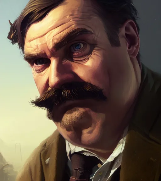 Prompt: highly detailed portrait friedrich nietzsche in gta v, stephen bliss, unreal engine, fantasy art by greg rutkowski, loish, rhads, ferdinand knab, makoto shinkai and lois van baarle, ilya kuvshinov, rossdraws, tom bagshaw, global illumination, radiant light, detailed and intricate environment