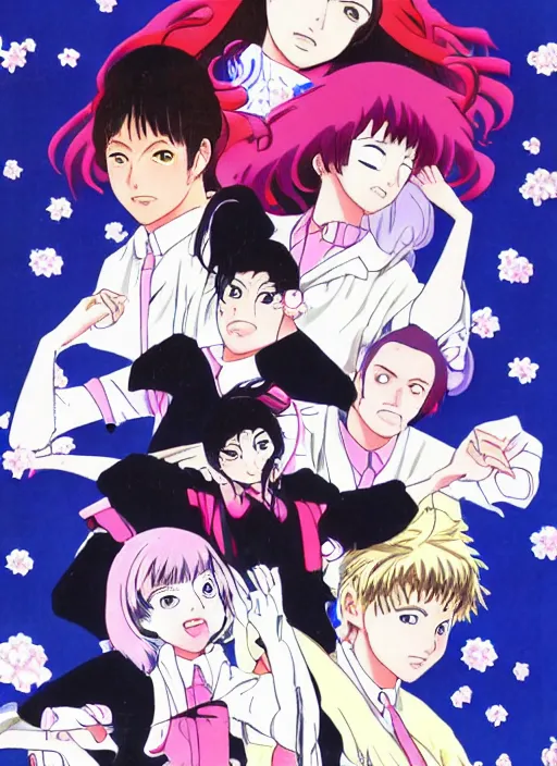 Image similar to teenaged girl, anime by akiko higashimura, hirohiko araki, clamp, and rumiko takahashi