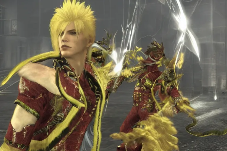 Prompt: screenshot of ziggy stardust in final fantasy 12, high resolution, hd, 4k