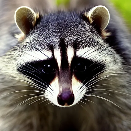 Image similar to a rat raccoon hybrid