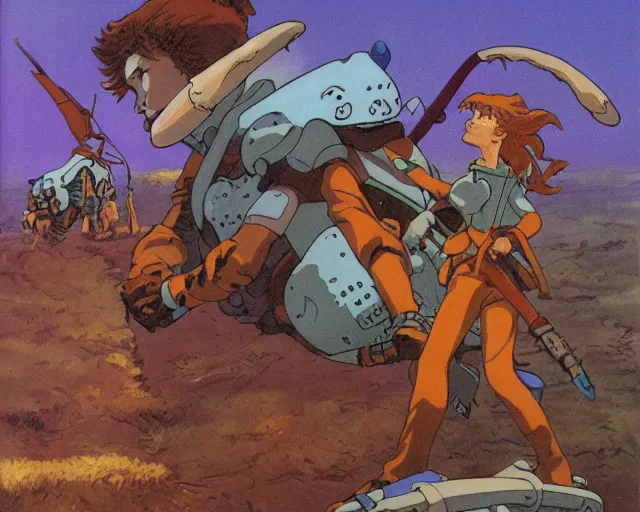 Image similar to the art of nausicaa, high resolution