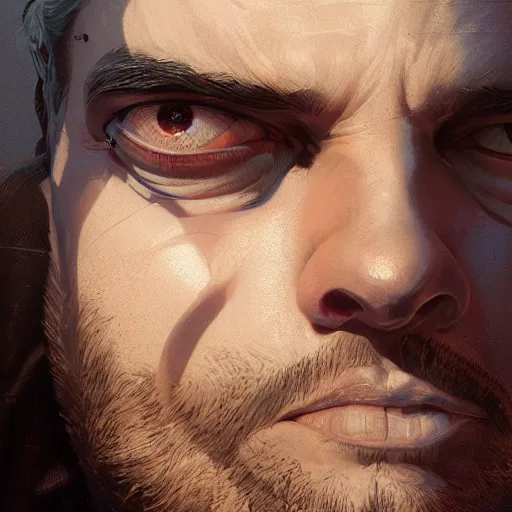 Image similar to highly detailed portrait salvador dalli in gta v, stephen bliss, unreal engine, fantasy art by greg rutkowski, loish, rhads, ferdinand knab, makoto shinkai and lois van baarle, ilya kuvshinov, rossdraws, tom bagshaw, global illumination, radiant light, detailed and intricate environment