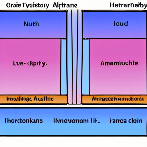 Prompt: heterphony diagram