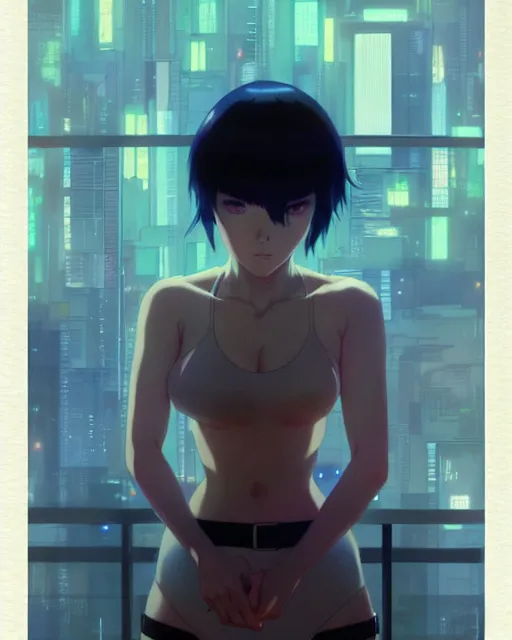 Prompt: i hate anime. realistic shaded lighting poster by ilya kuvshinov katsuhiro otomo ghost - in - the - shell, magali villeneuve, artgerm, jeremy lipkin and michael garmash and rob rey and atlus