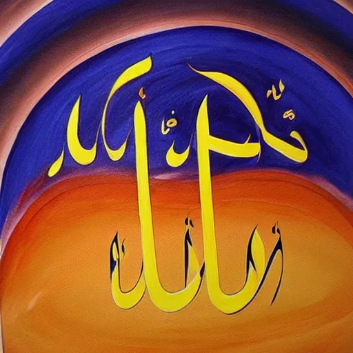 Prompt: beautiful painting of allah very detailed 4 k detailed super realistic
