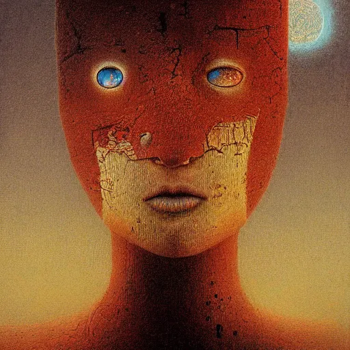 Prompt: high quality high detail painting by beksinski, hd, madness