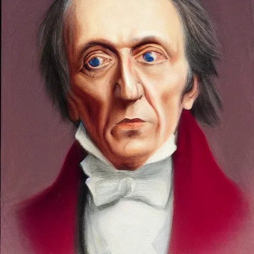 Image similar to realistic painting of old frederic chopin at age 7 1, very realistic, beautiful, 1 / 4 headshot