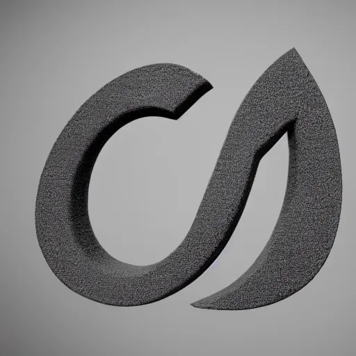 Image similar to 3 d rendering of sinhala letterform ශර, octane render, volumetric lighting and shadows,