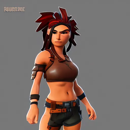 Prompt: the renegade raider from fortnite as a cartoon, 8 k, 3 d model, professional, drawing