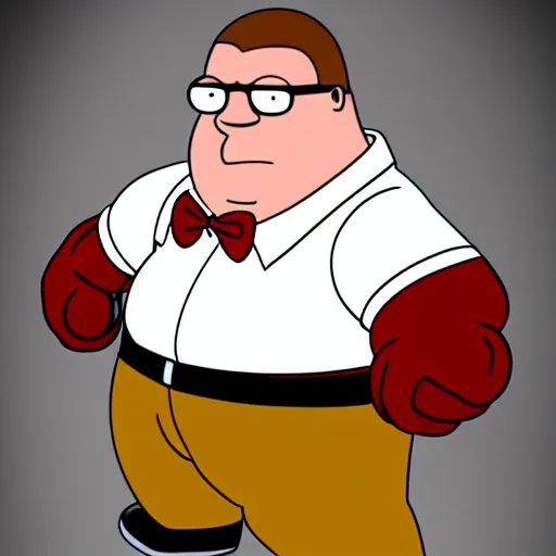 Image similar to peter griffin as a real human being, realistic, photo, HD, detailed