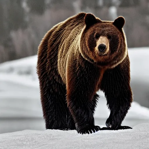 Prompt: a photo of a bear made out of gelatin