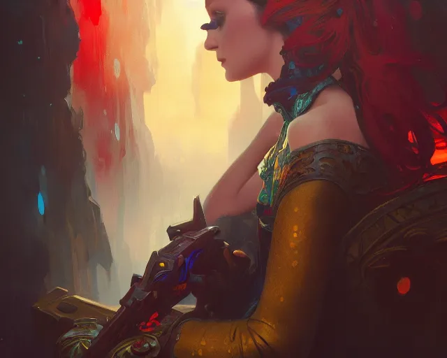 Prompt: photography of john hoyland, deep focus, d & d, fantasy, intricate, elegant, highly detailed, digital painting, artstation, concept art, matte, sharp focus, illustration, hearthstone, art by artgerm and greg rutkowski and alphonse mucha