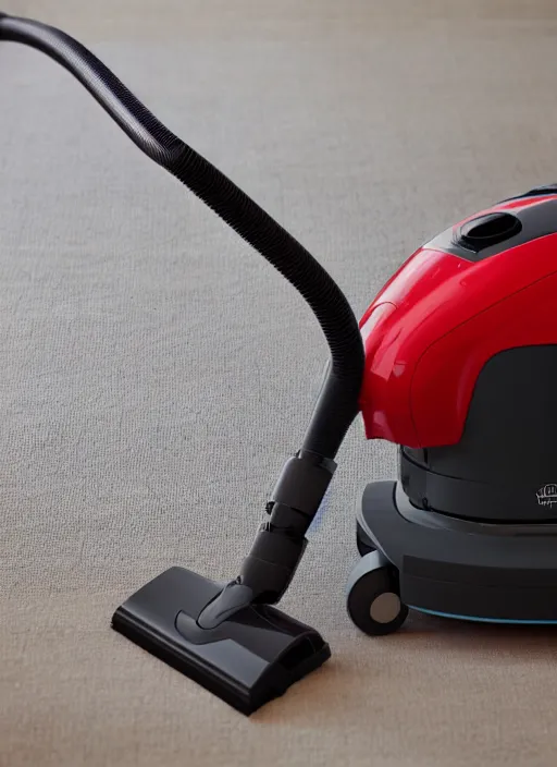 Prompt: A nice vacuum cleaner, product shot