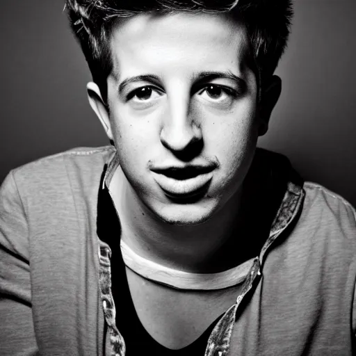 Prompt: charlie puth photographed by terry richardson