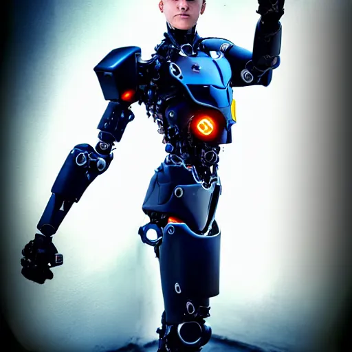 Image similar to genos cyborg real photo