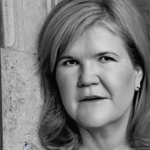 Prompt: mare winningham by hirschfeld