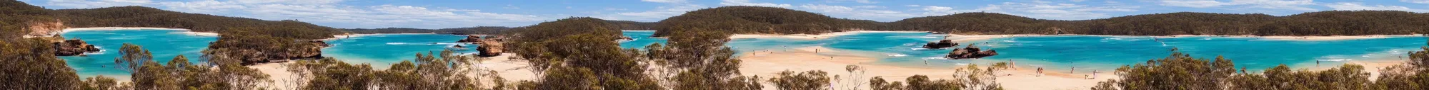 Prompt: A stunning Australian Beach