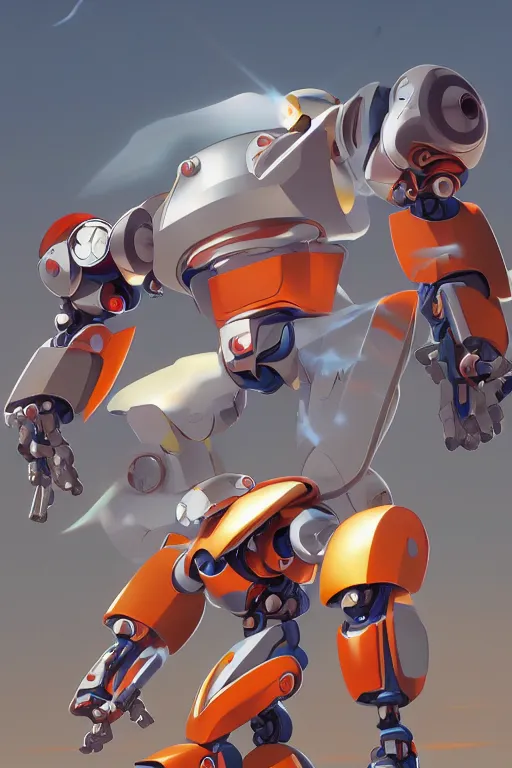 Prompt: metabots medabots medarotto medarot robot minimalist comics sharpen earth defense force tank, behance hd by jesper ejsing, by rhads, makoto shinkai and lois van baarle, ilya kuvshinov, rossdraws global illumination radiating a glowing aura ray tracing hdr