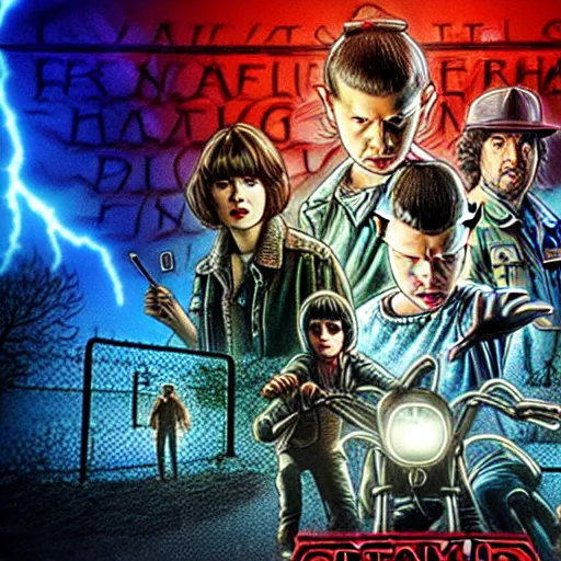 Image similar to stranger things