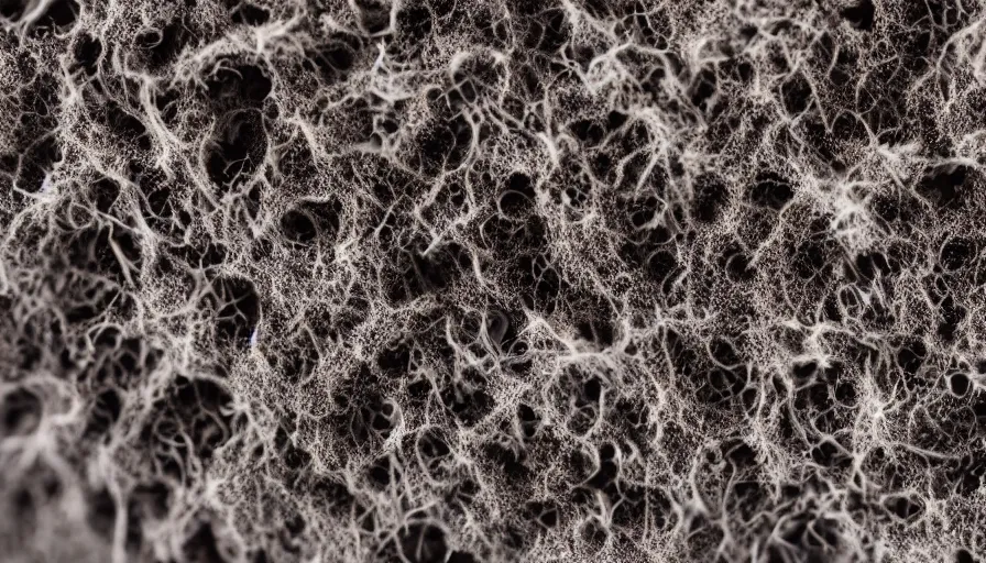 Image similar to mycelium, macroscopic 8 k