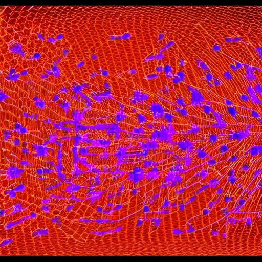 Prompt: microtubules inside a neruon displaying quantum effects