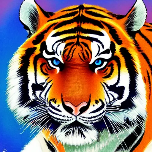 Image similar to [ tiger ] by akira yoshizawa