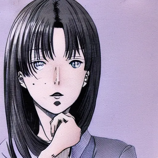 Prompt: sexy girl by naoki urasawa, detailed, manga, illustration