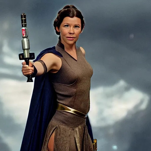 Image similar to Evangeline Lilly as Princess Leia