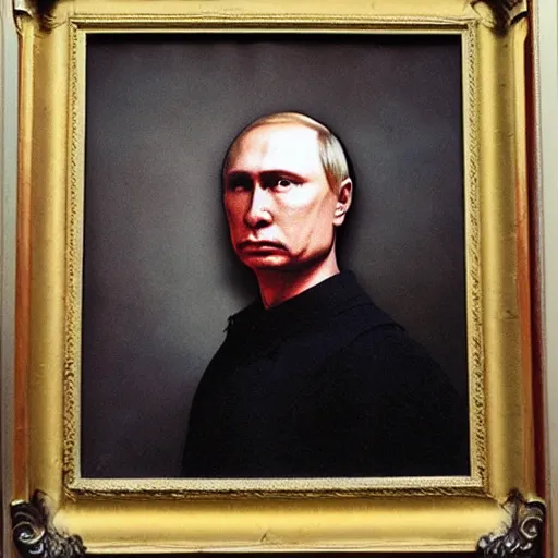 Image similar to Portrait by H.R.Giger of Igor Vladimir Putin who became a degenerate horror Abomination, photo-realistic, color image, 2K, highly detailed