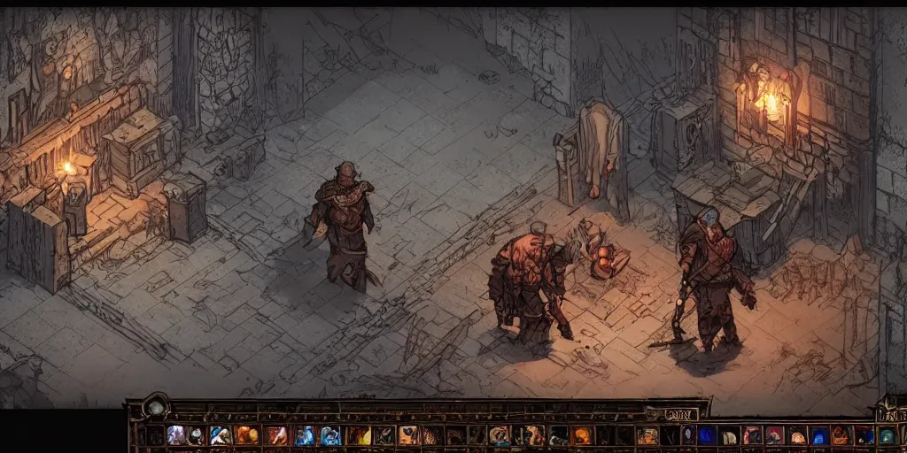 Prompt: portrait character design. darkest dungeon. pc game. sideview. transparent background. art by moebius and thomas kinkade and greg rutkowski.