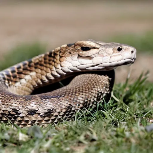 Image similar to a rattlesnake