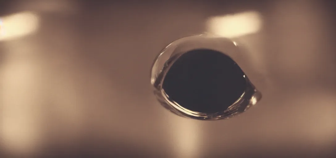 Prompt: “ a body horror agony shown in the reflection of a drop of water, dramatic lighting, incredible quality, bokeh ”