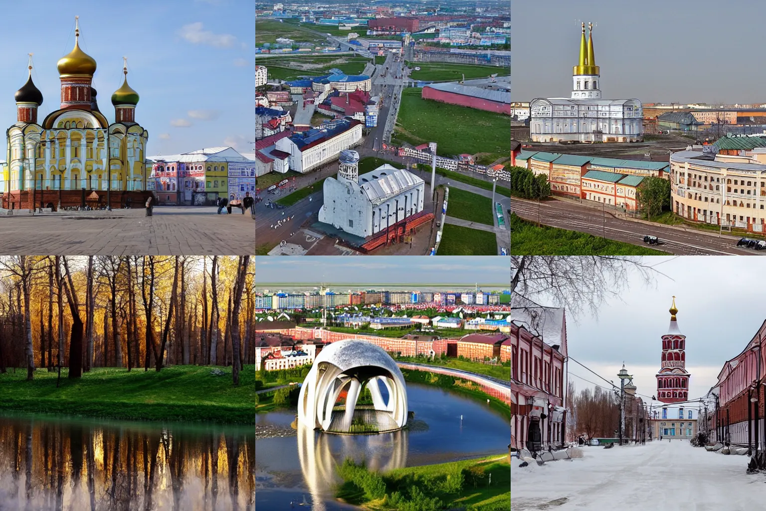 Prompt: famoust place in omsk