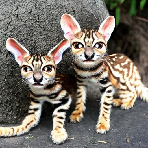 Image similar to Margay, with human ears!!!!!