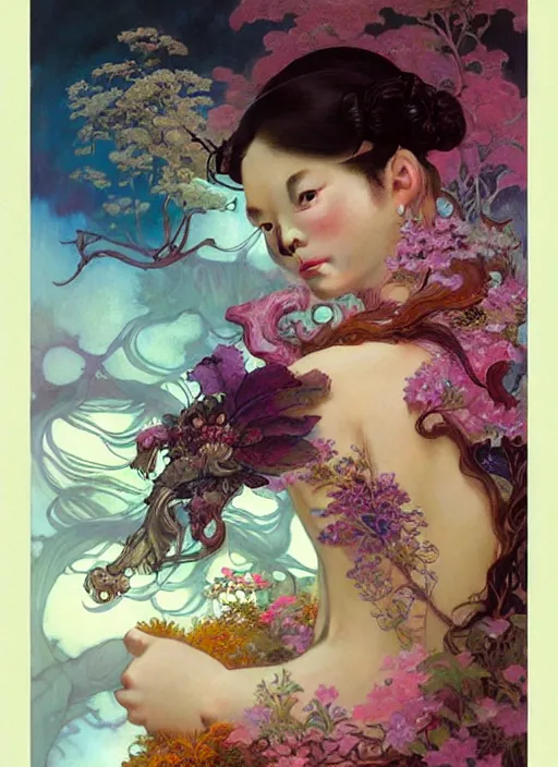 Prompt: 日 付 変 更 線. fantasy, regal, by kim keever, victo ngai, stanley artgerm lau, greg rutkowski, thomas kindkade, alphonse mucha, loish, norman rockwell