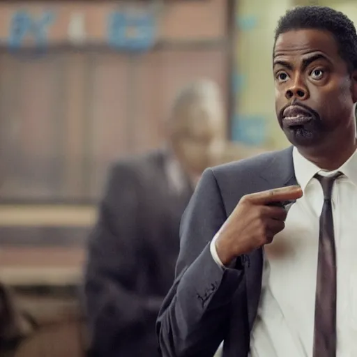 Image similar to Chris Rock on True Detective season 2