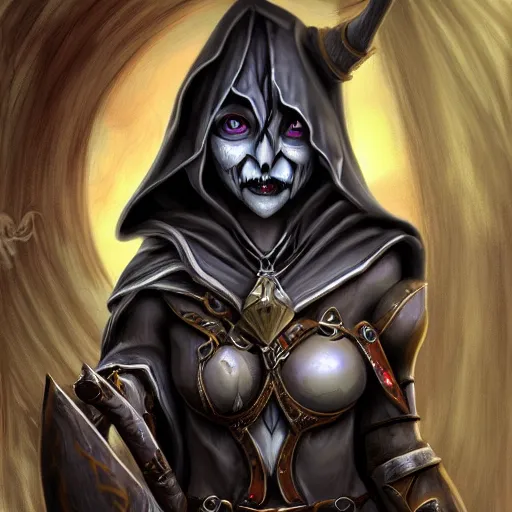 Image similar to sylvanas by tim burton 4k